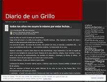 Tablet Screenshot of diariodeungrillo.wordpress.com