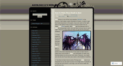 Desktop Screenshot of aocblog111.wordpress.com