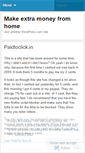 Mobile Screenshot of memfromhome.wordpress.com