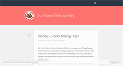 Desktop Screenshot of nopeanutsplease.wordpress.com