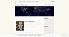 Desktop Screenshot of manuelportugalferreira.wordpress.com