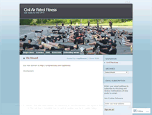 Tablet Screenshot of capfitness.wordpress.com
