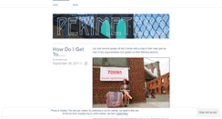 Desktop Screenshot of perimetersdumbo.wordpress.com