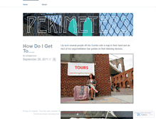 Tablet Screenshot of perimetersdumbo.wordpress.com