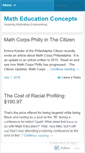 Mobile Screenshot of mathedconcepts.wordpress.com