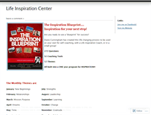 Tablet Screenshot of lifeinspirationcenter.wordpress.com