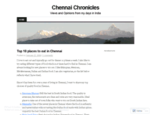 Tablet Screenshot of inchennai.wordpress.com