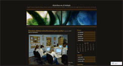 Desktop Screenshot of derechoseneltrabajo.wordpress.com