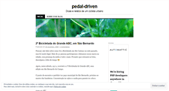 Desktop Screenshot of pedaldriven.wordpress.com