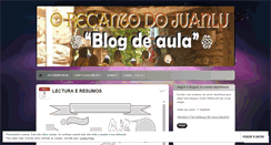 Desktop Screenshot of orecantodojuanlu.wordpress.com