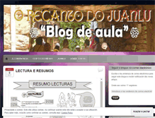 Tablet Screenshot of orecantodojuanlu.wordpress.com