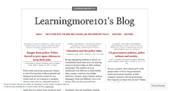 Desktop Screenshot of learningmore101.wordpress.com