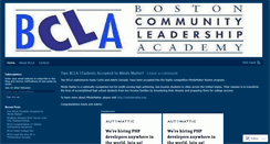 Desktop Screenshot of bcla2012.wordpress.com