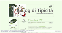 Desktop Screenshot of ilblogditipicita.wordpress.com