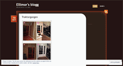 Desktop Screenshot of ellimor.wordpress.com