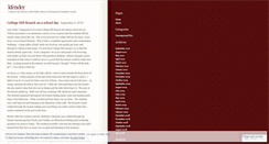 Desktop Screenshot of kfender.wordpress.com