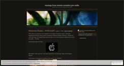 Desktop Screenshot of eaproaudio.wordpress.com