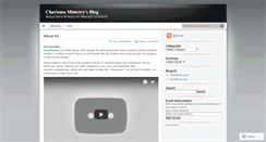 Desktop Screenshot of charismaministry.wordpress.com