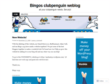 Tablet Screenshot of bingoooooo.wordpress.com