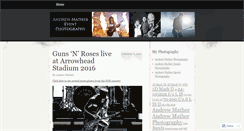 Desktop Screenshot of andrewmatherevent.wordpress.com