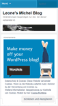 Mobile Screenshot of leonemichel.wordpress.com