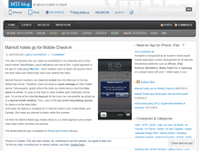 Tablet Screenshot of mtiblog.wordpress.com
