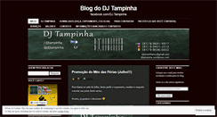 Desktop Screenshot of djtampinha.wordpress.com