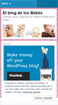 Mobile Screenshot of elblogdelosbebes.wordpress.com