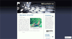 Desktop Screenshot of 102palabras.wordpress.com