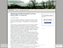 Tablet Screenshot of ecmbarcelona.wordpress.com