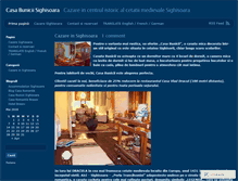 Tablet Screenshot of cazarelasighisoara.wordpress.com