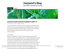 Tablet Screenshot of harytami3.wordpress.com