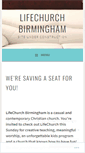 Mobile Screenshot of lifechurchbirmingham.wordpress.com