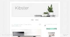 Desktop Screenshot of kibster.wordpress.com