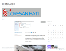 Tablet Screenshot of jujuri.wordpress.com