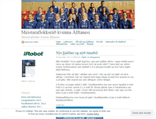 Tablet Screenshot of alftaneskonur.wordpress.com