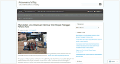 Desktop Screenshot of andoyoanny.wordpress.com