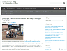 Tablet Screenshot of andoyoanny.wordpress.com