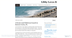 Desktop Screenshot of libbylovesit.wordpress.com