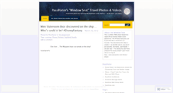 Desktop Screenshot of passporter.wordpress.com