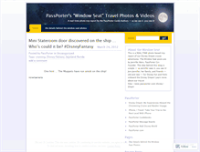 Tablet Screenshot of passporter.wordpress.com
