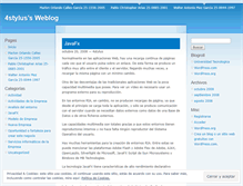 Tablet Screenshot of 4stylus.wordpress.com