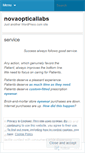 Mobile Screenshot of novaopticallabs.wordpress.com
