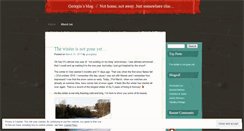 Desktop Screenshot of gesworld.wordpress.com