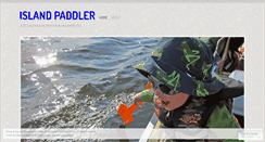 Desktop Screenshot of islandpaddler.wordpress.com