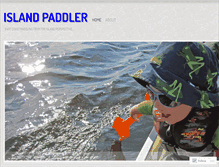 Tablet Screenshot of islandpaddler.wordpress.com