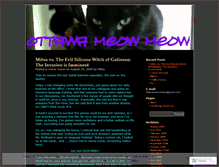 Tablet Screenshot of ottawameowmeow.wordpress.com
