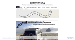 Desktop Screenshot of earthwormenvy.wordpress.com