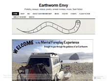 Tablet Screenshot of earthwormenvy.wordpress.com