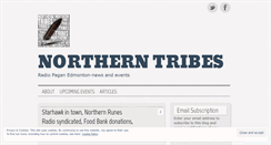 Desktop Screenshot of northerntribes.wordpress.com